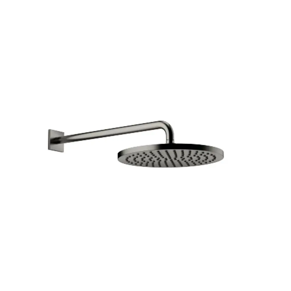 DORNBRACHT Regenbrause mit Wandanbindung SERIENSPEZIFISCH 28679670 300 mm Dark Platinum gebürstet, 28679670-99 Galeriebild 1